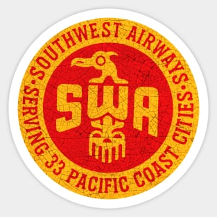 Southwest Airways Sticker